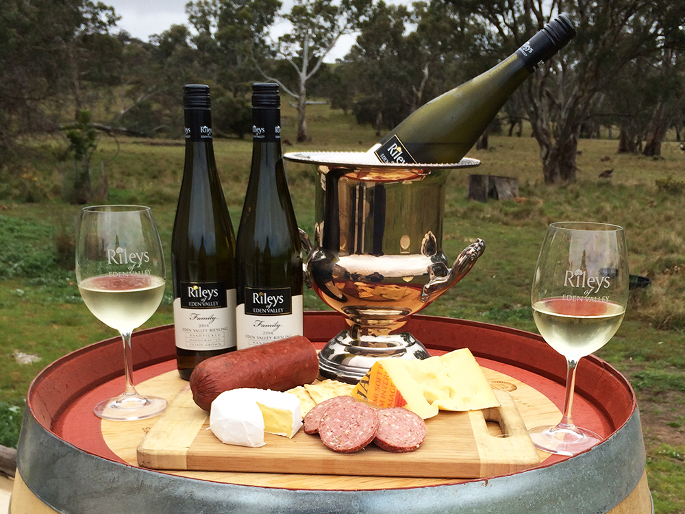 Rileys of Eden Valley Wine Barrel and Platter